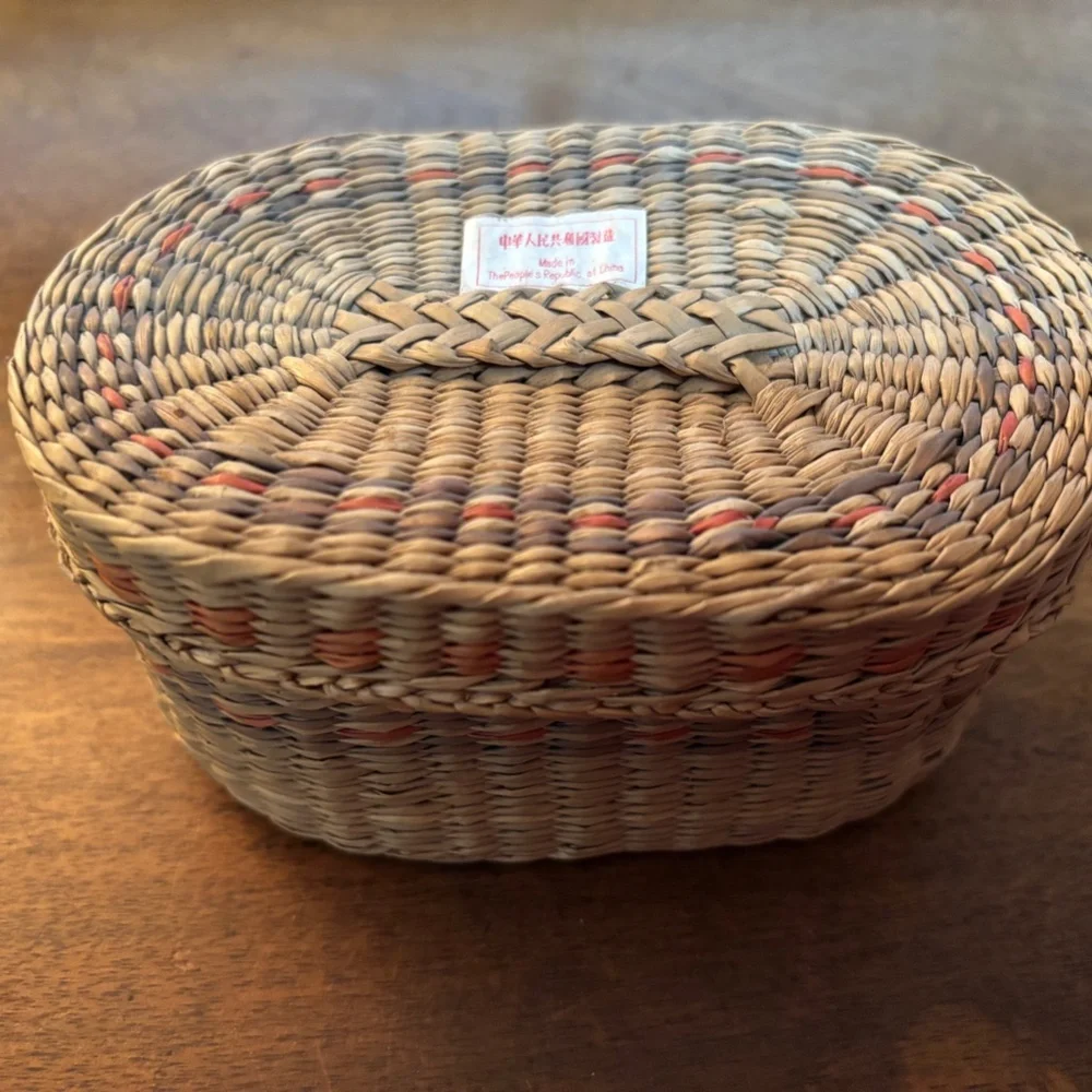 Small Basket with Lid